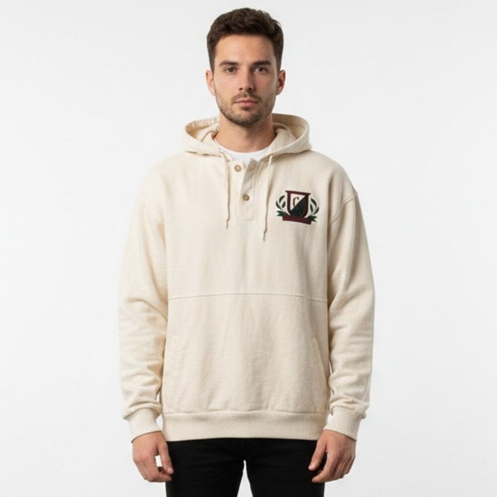 Vintage Time Square Sportswear Catalina Island Pullover Hoodie Men's Sz XL White